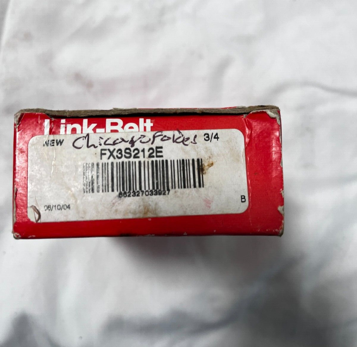 Link-Belt FX3S212E FLANGED BLOCK BALL BEARING ; 3/4″ BORE 3-1/2″ BOLT CIRCLE 2