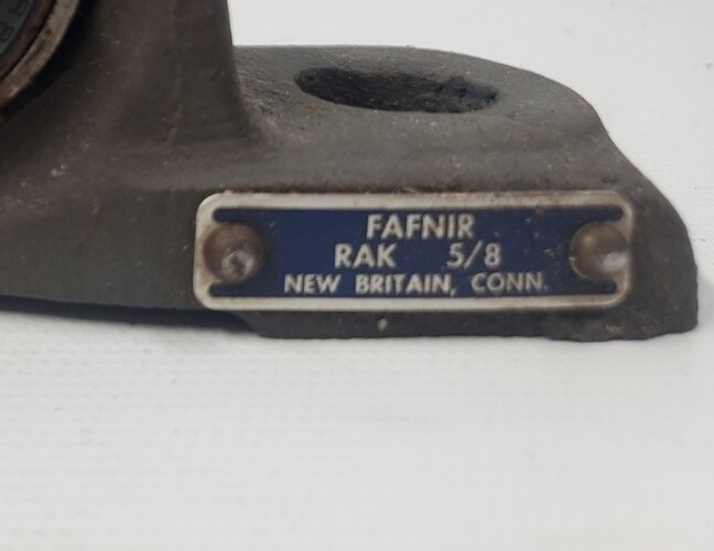 FAFNIR RAK 5/8″ Pillow Block Bearing Made in USA