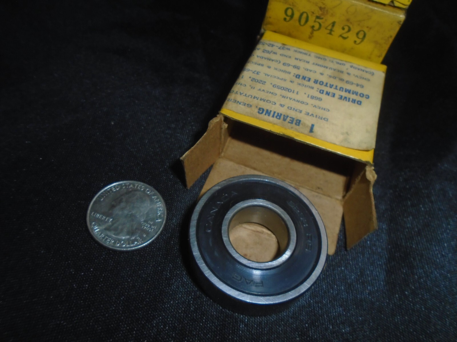 905429 Vintage NOS Bearing Fits GM 1937-1969 100% Guaranteed Fast Free Shipping