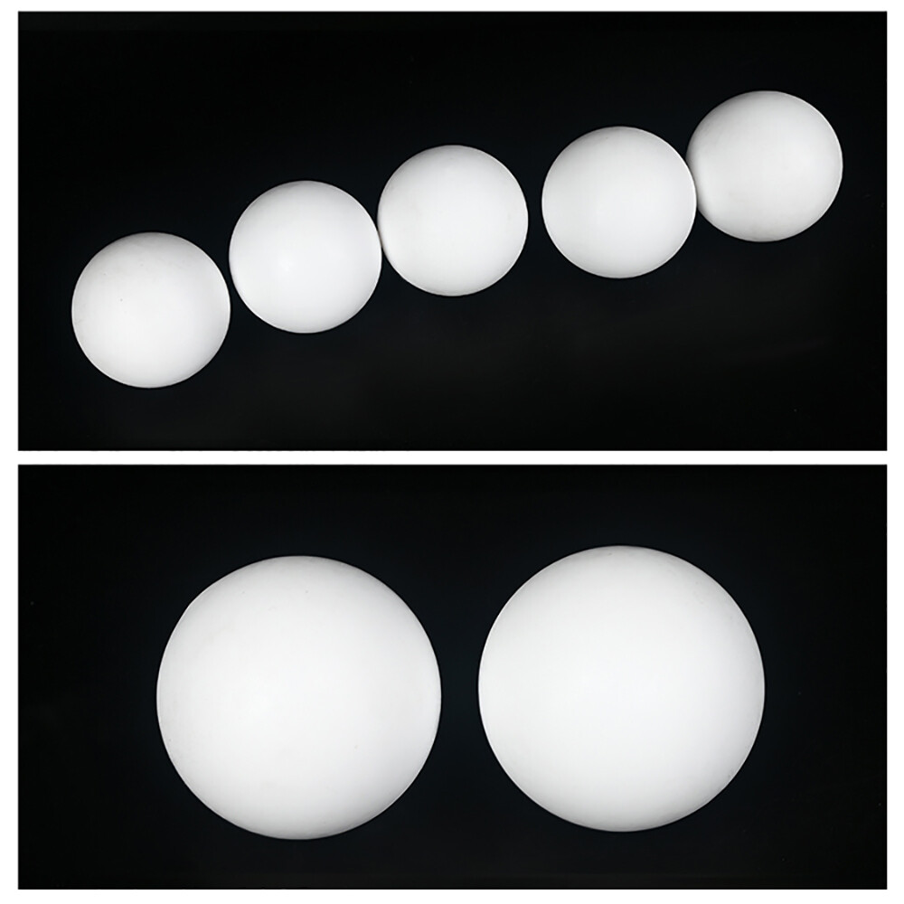 White Solid PTFE Ball Plastic Balls Diaphragm Pump Sealing Ball Dia. Ø1mm-63mm