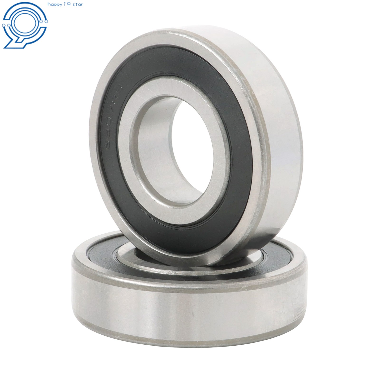 35x80x21mm Ball Bearing 6307-2RS 2 Count Rubber Sealed High Precision