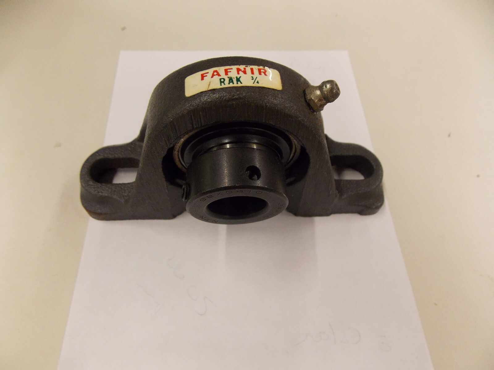 NOS Fafnir RAK 3/4 Pillow Block Ball Bearing w/ Collar 3/4″ Bore N2A