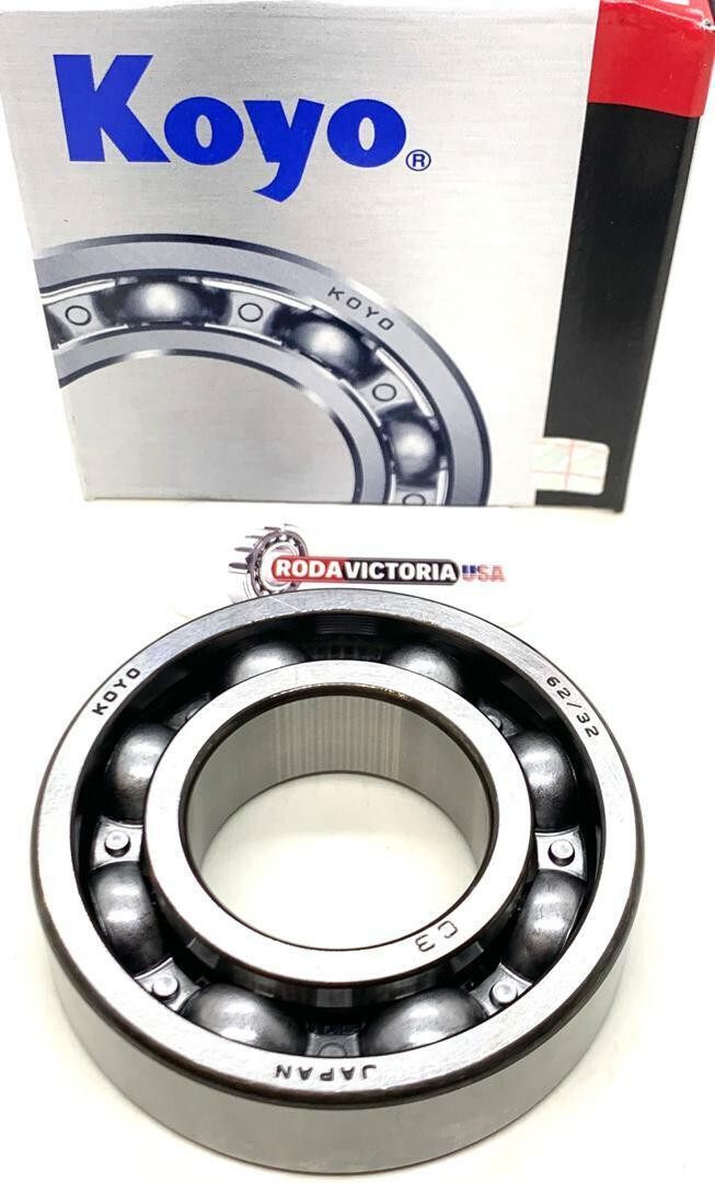 KOYO Main Crank Shaft Crankshaft Ball Bearing 62/32 C3 32X65X17 MADE IN JAPAN