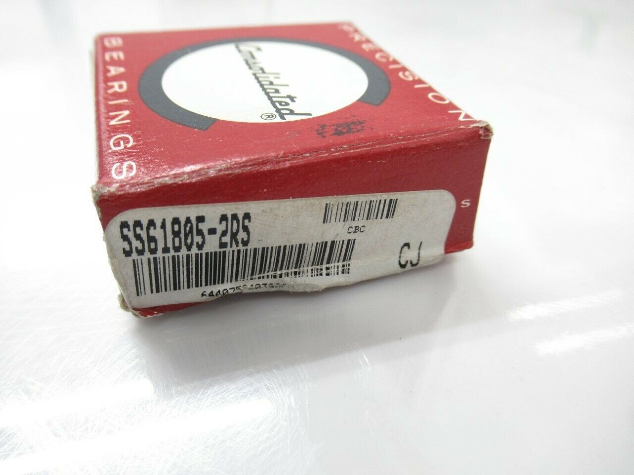 SS61805-2RS Consalidated Bearing Ball Bearing (New)