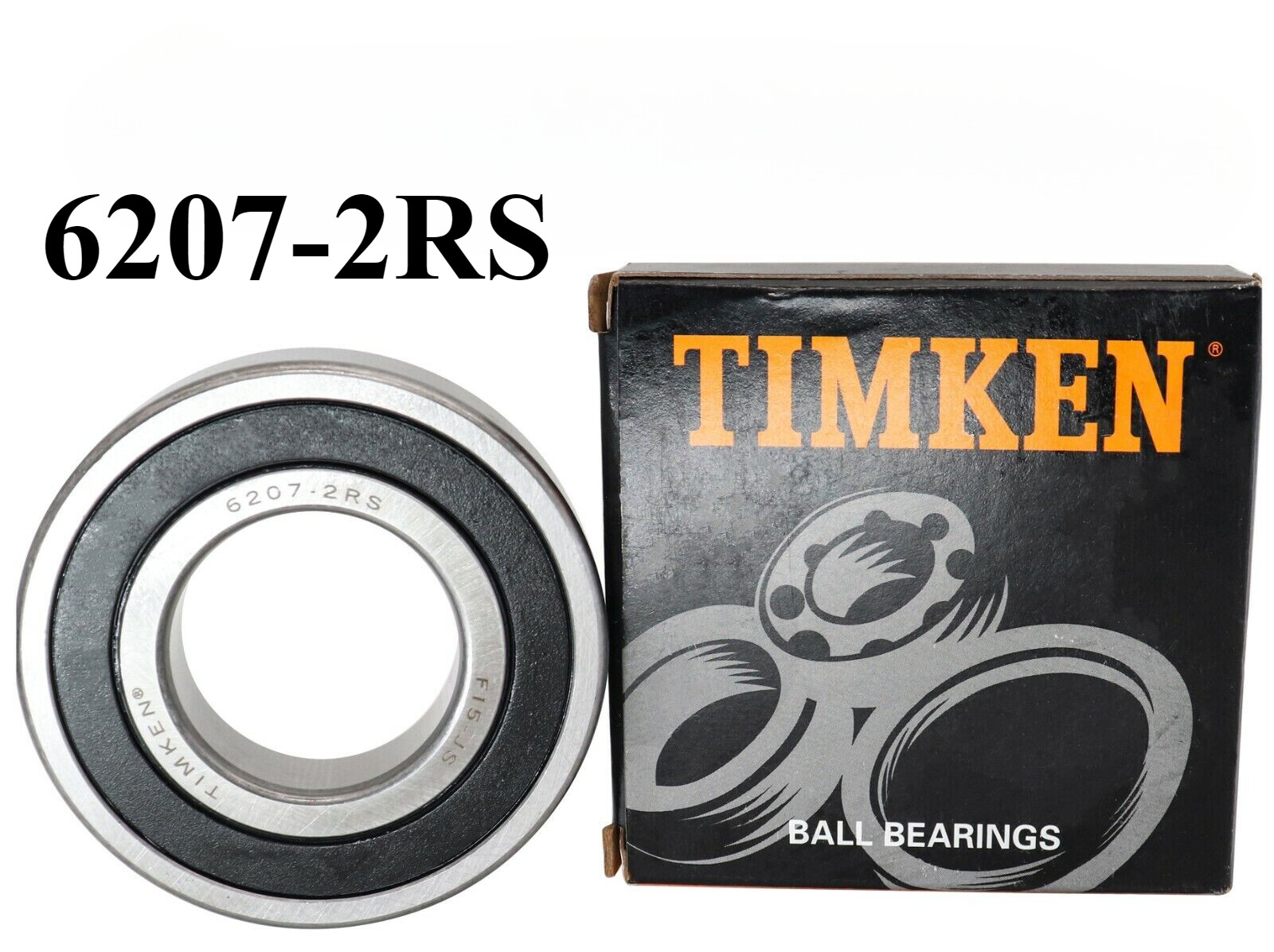 New TIMKEN 6207-2RS 35X72X17MM Double Rubber Seal Deep Groove Ball Bearings