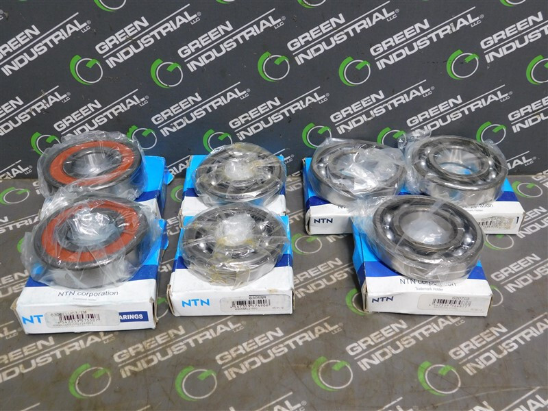 NEW 2 Lots of 2 & 1 Lot of 3 NTN Deep Groove / Radial Ball Bearings