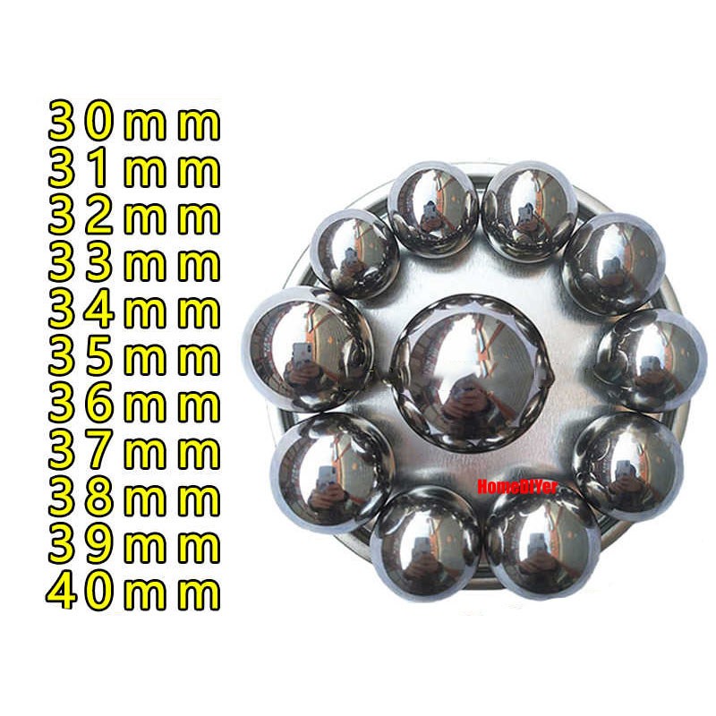 High-Precision Steel Bearings Balls Solid Smooth Metal Ball Diameter 30mm-100mm