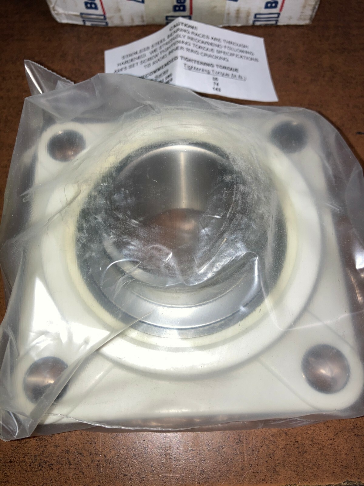 AMI MUCFPL210-32W Flange-Mount Ball Bearing Unit – 4-Bolt Flange, 2.0000 in Bore