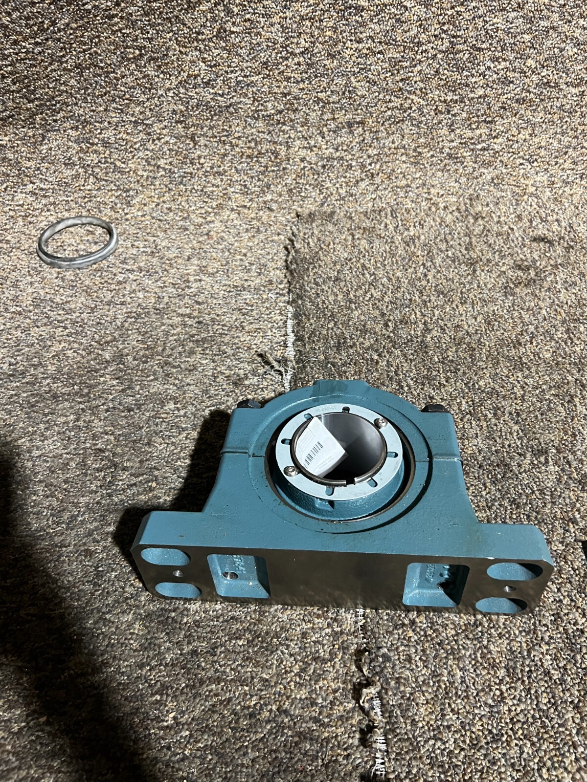Dodge 070079 Pillow Block Roller Bearing Unit Blue Green