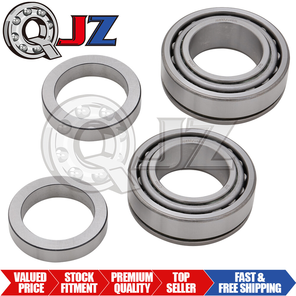 [2-Pack] U497/U460L Tapered Roller Bearing w/ Lock Collar 1.77″ x 3.15″ x 0.95″