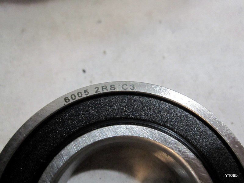 (10) 6005-2RS Premium Rubber Seal Ball Bearing 25x47x12, 6005 2RS