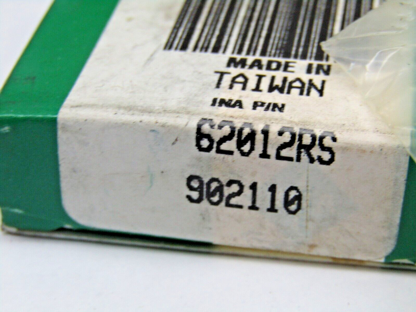 INA 6201-2RS 12mm X 32mm X 10mm Sealed Bearing