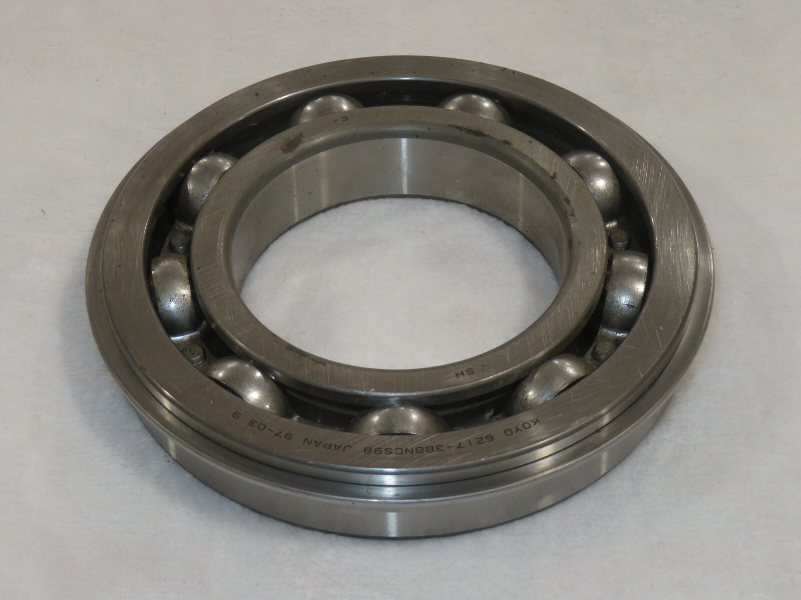 6217 NRC3 KOYO Deep Groove Ball Bearing w/ Snap Ring for Manual Truck Trans.