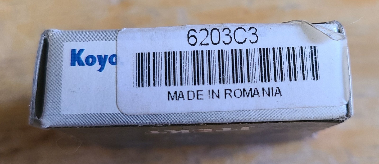 Lot of Two(2) Koyo 6203C3 Deep Groove Ball Bearings 6203 C3