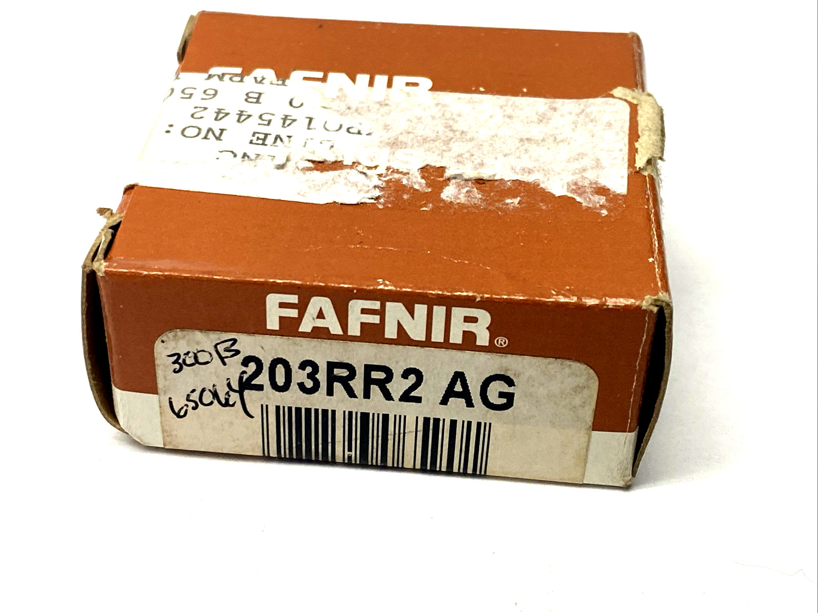 Fafnir 203RR2 AG Radial Ball Bearing 0.6350″ ID 1.5750″ OD 0.720″ Wide
