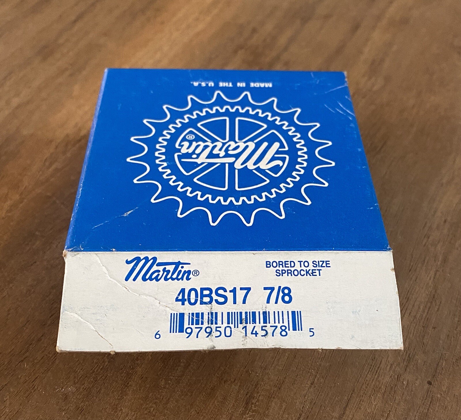MARTIN BORED TO SIZE SPROCKET, 40BS17 7/8