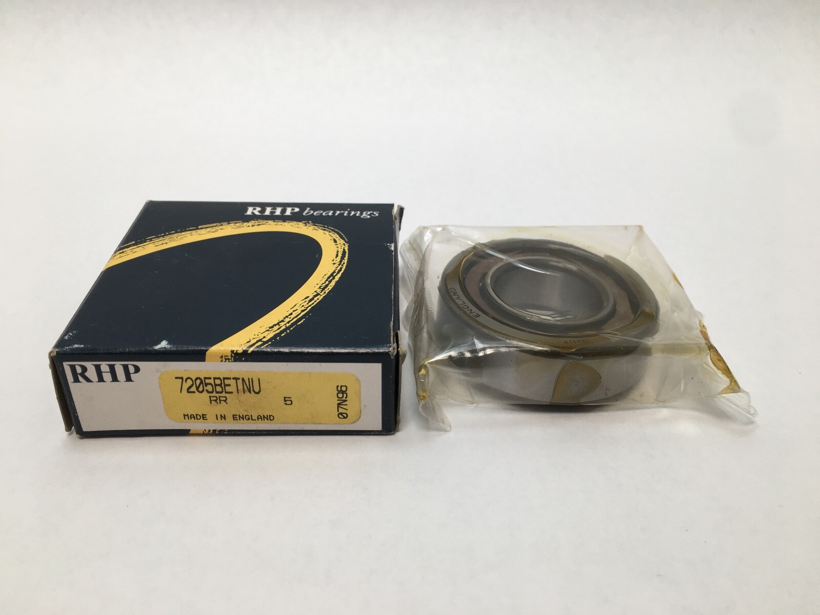 RHP 7205BETNU Angular Contact Bearing 25x52x15 mm 7205 BETNU 7205B England