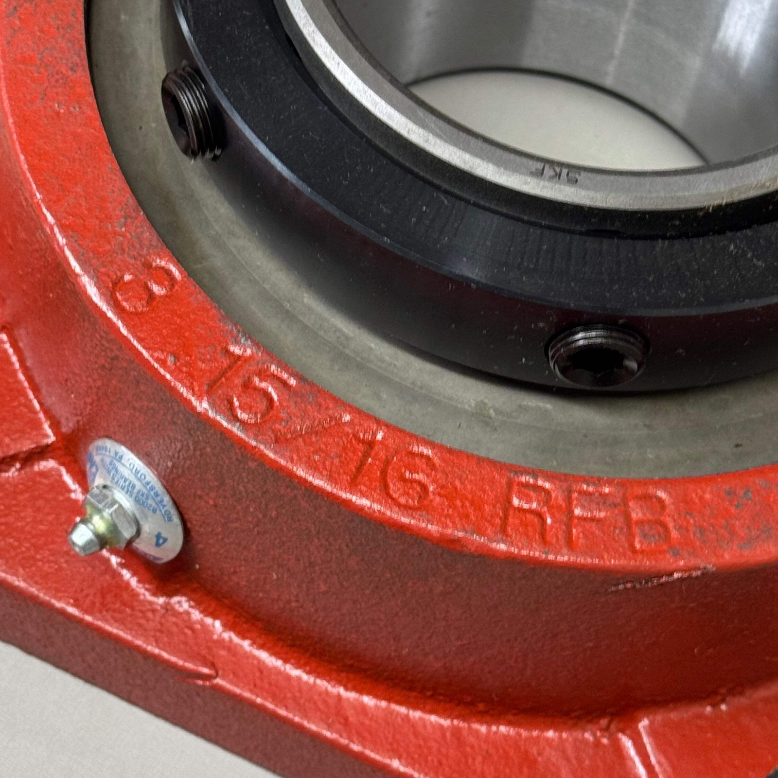 ROYERSFORD Spherical 4Bolt Flange Bearing 4″Non-Expansion SKF Inserts 40-05-N400