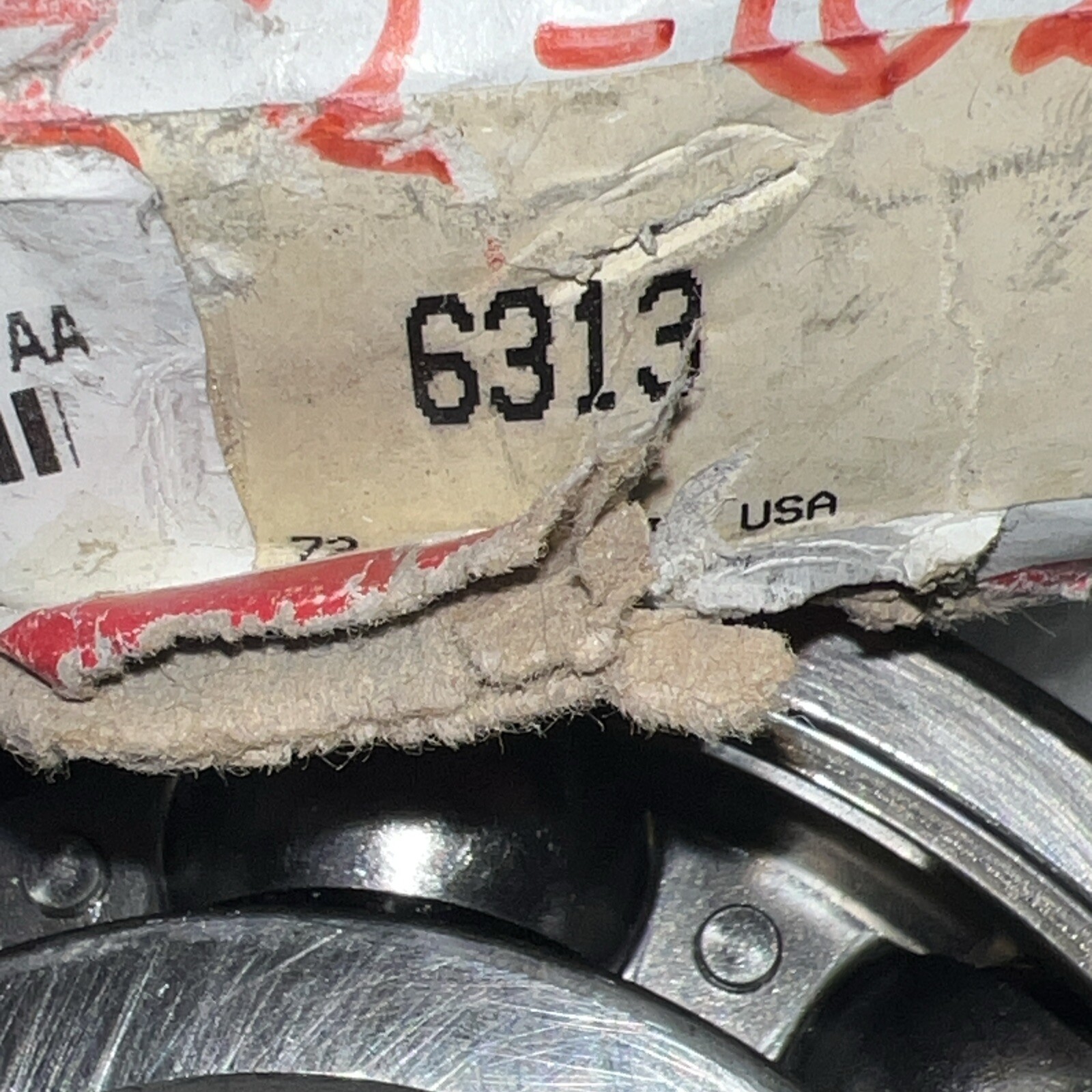 SKF 6313 OPEN, NO SEALS Ball Bearing