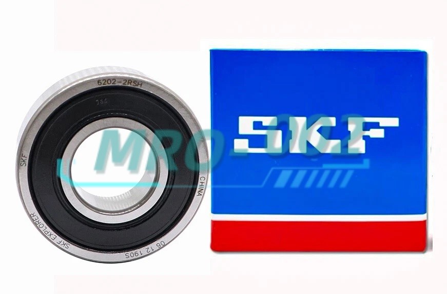 1PC NEW SKF 6202-2RSH 15X35X11MM Double Rubber Seal Bearings 6202-2RS 6202RS