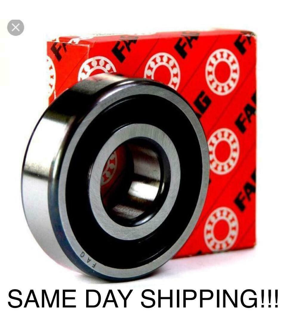 FAG 6303 2RS DEEP GROOVE BALL BEARING, RUBBER SEALED 17x47x14 mm