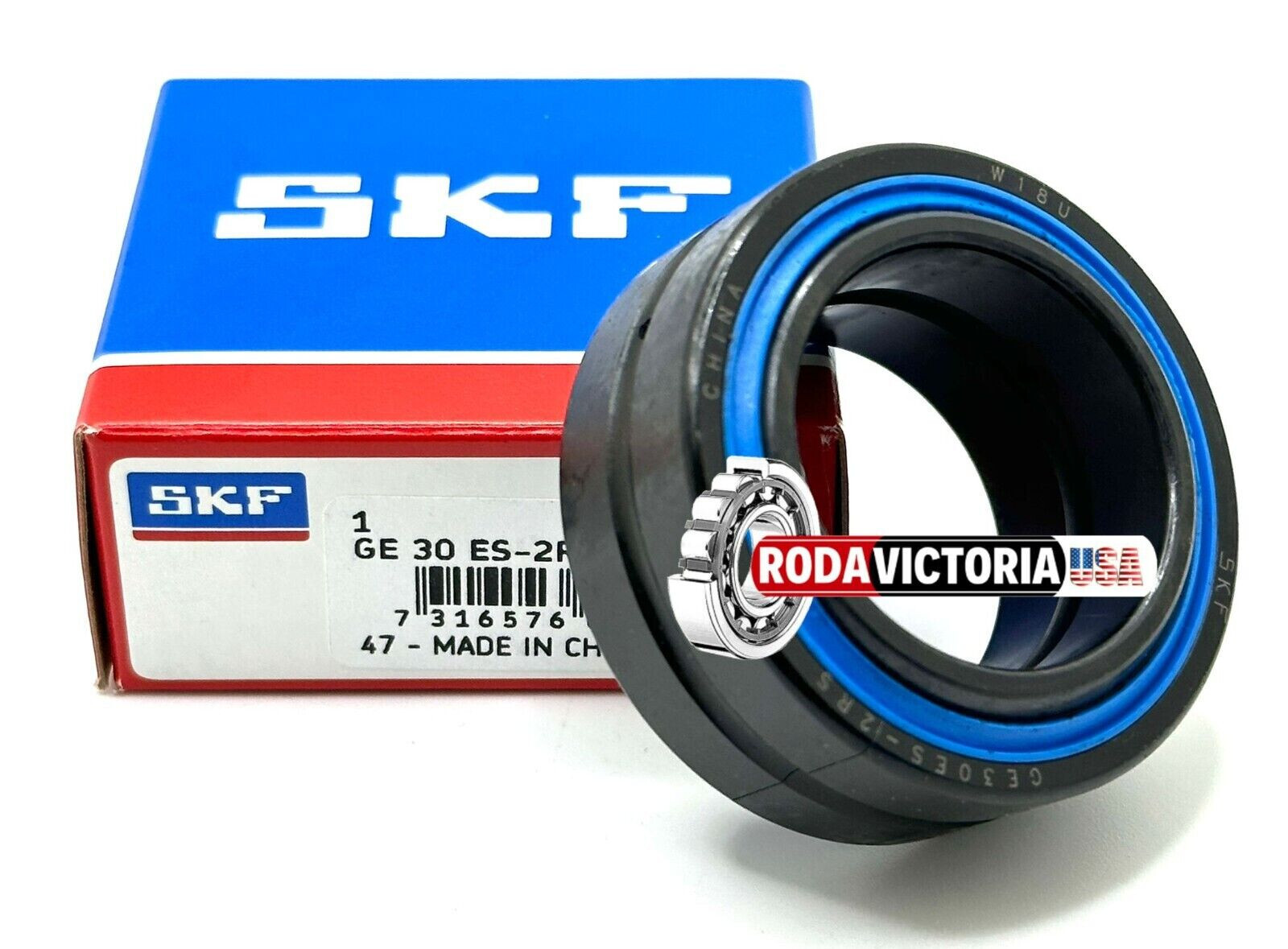 SKF GE30 ES 2RS RADIAL SPHERICAL PLAIN BEARING 30x47x22mm