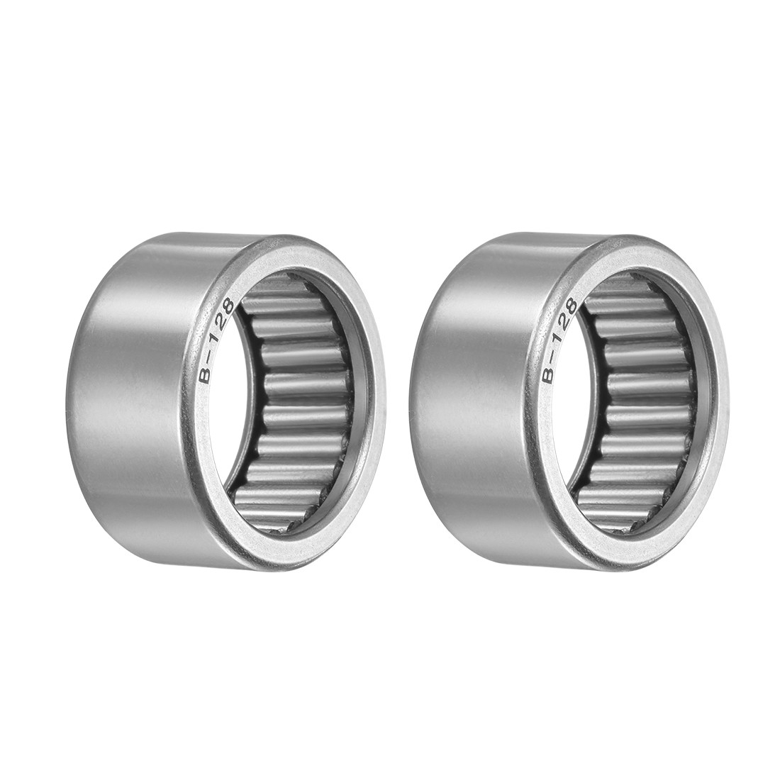 B128 Needle Roller Bearings 3/4″ x 1″ x 1/2″ Full Complement Drawn Cup 2pcs