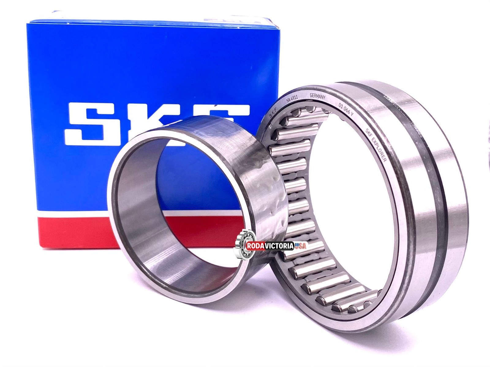 SKF Germany NA4911 Machined Needle Roller Bearing 55x80x25 mm