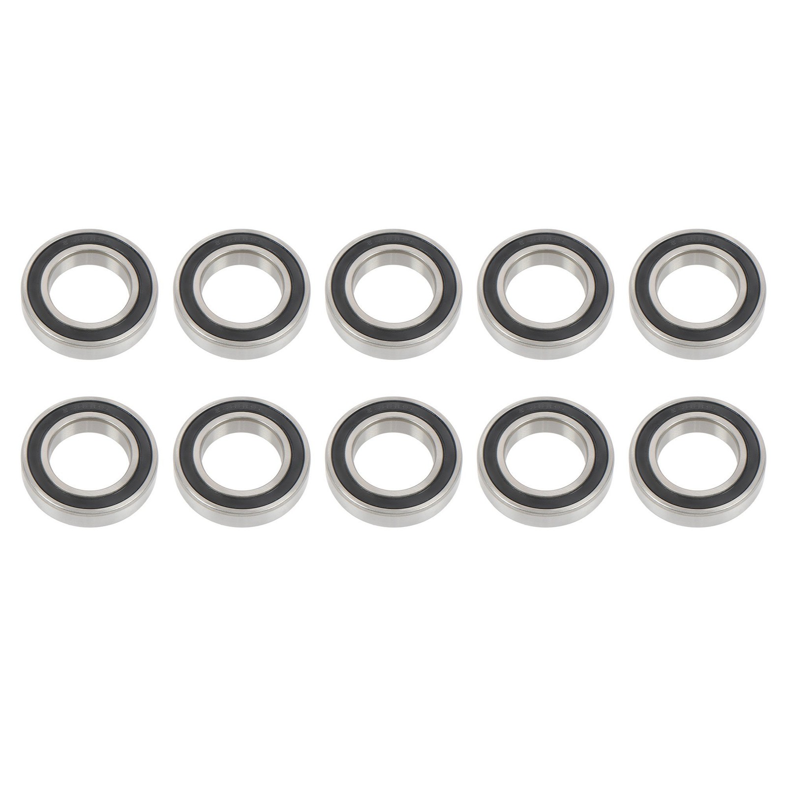 10 Pack 6008-2RS Ball Bearings 40x68x15mm Double Rubber Sealed