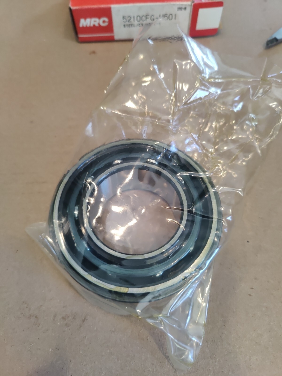 MRC 5210CFG-H501 Bearing w/ snap ring 50mm X 90mm X 30mm “