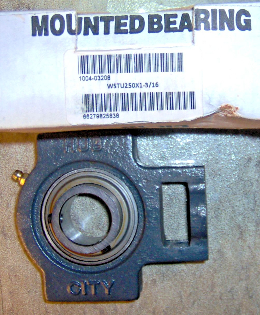 WSTU250X1-3/16 Wide Slot Take-Up Bearing Unit 1 3/16″ Bore HUB CITY 1004-03208