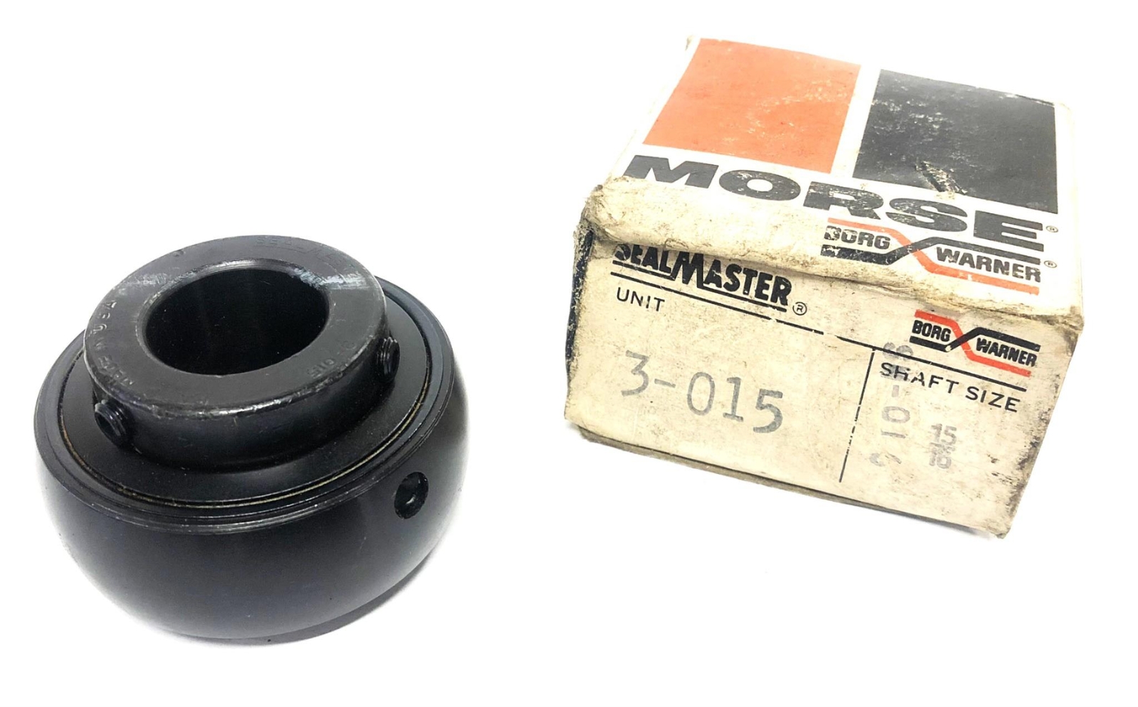 SealMaster 15-16 Inch Shaft Ball Bearing Insert 3-015 NOS