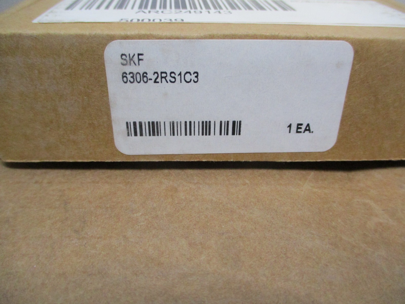 NEW SKF 6306-2RS1-C3 ONE SIDE OPEN BALL BEARING