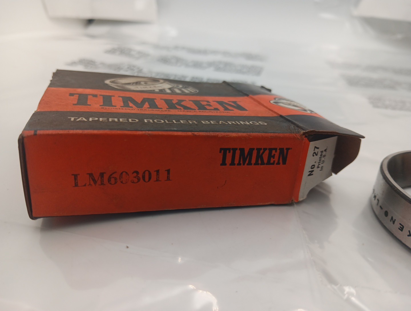 Timken LM603011 Tapered Roller Bearing Cup