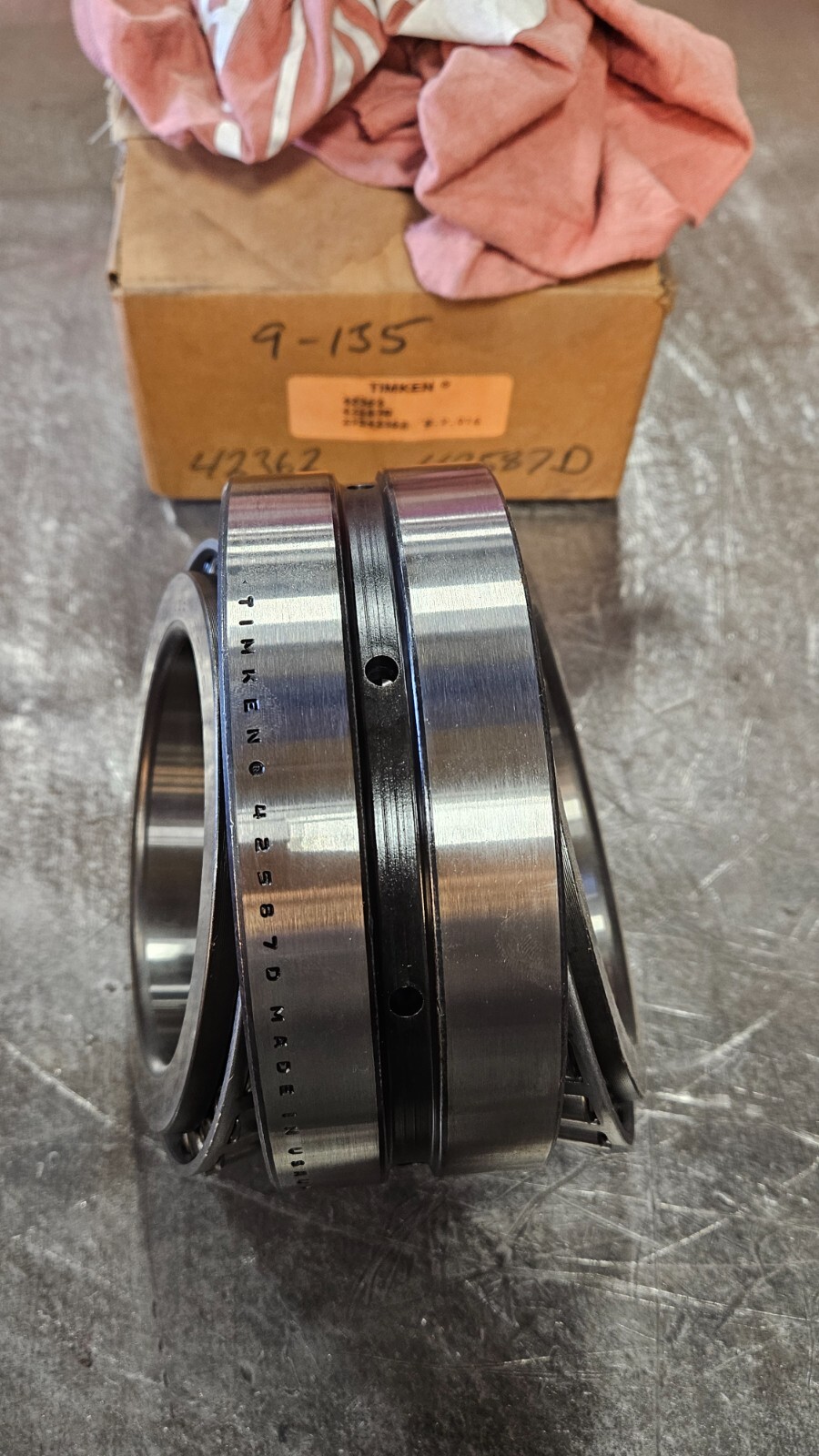Timken 42362 / 42587D Tapered Roller Bearing Assembly 3.625″ x 5.875″ | Double C