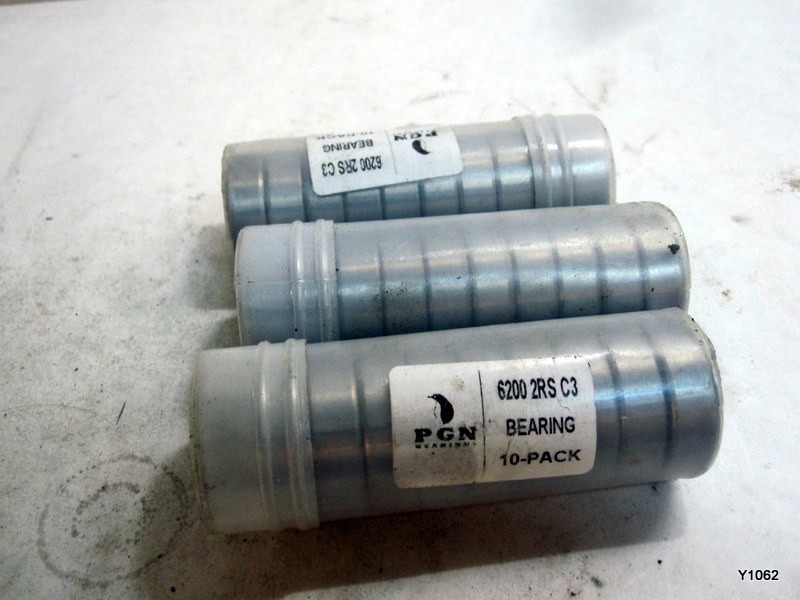 29pcs 6200-2RS Rubber Seal Ball Bearing C3 EMQ, 10x30x9, 6200 C3
