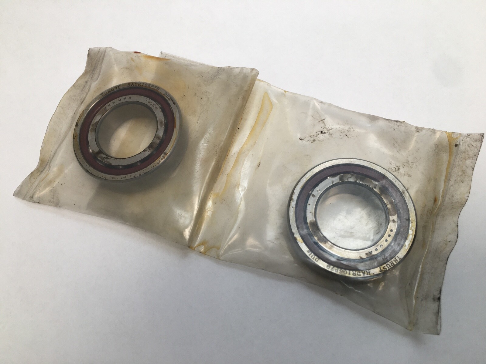 MPB HADR105P7BDUL Angular Bearing 25x47x12 mm HADR-105-P7-B-DUL 7005-C USA 2Pcs