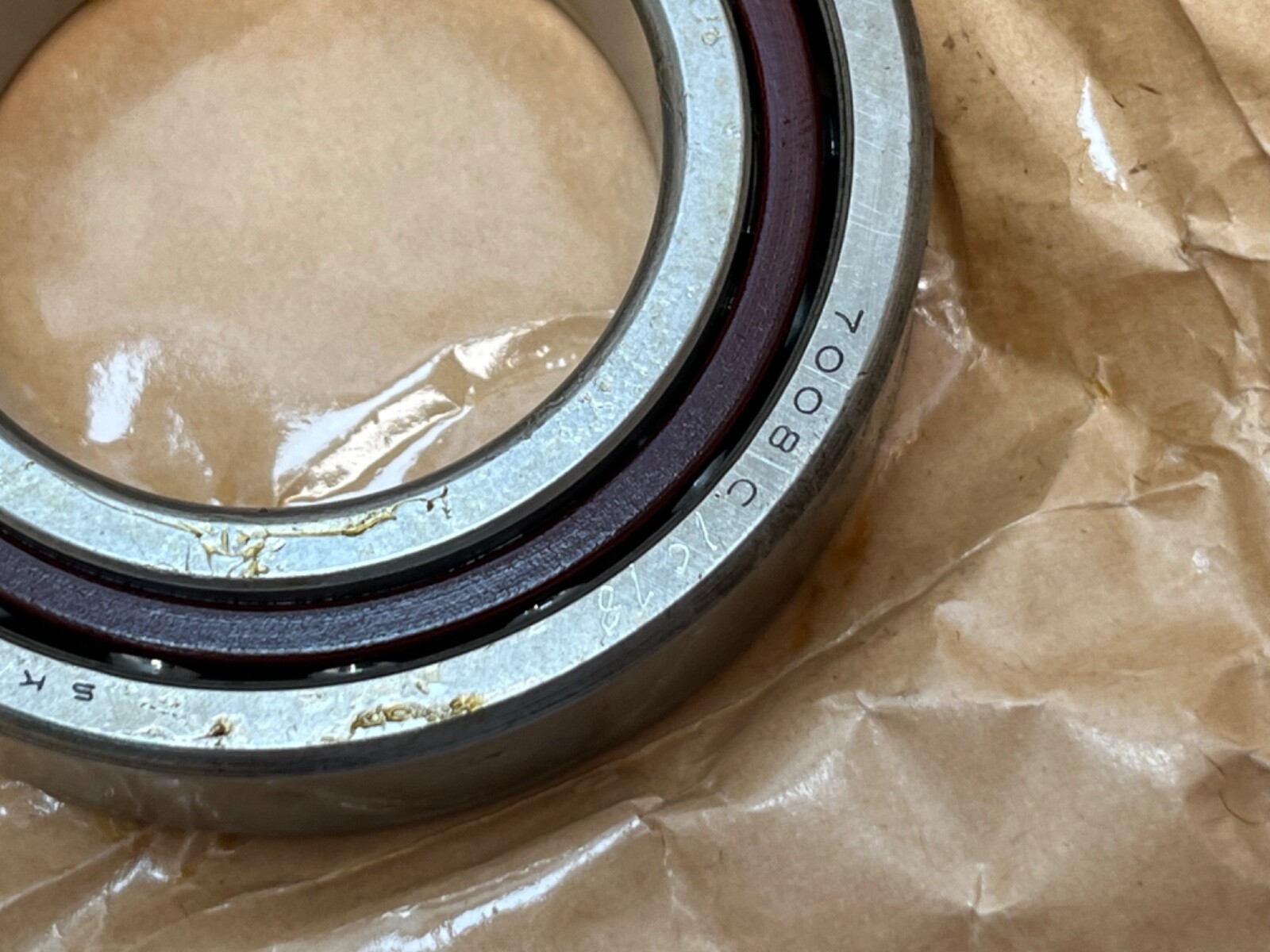 SKF 7008CTCC78 Angular Bearing 40x68x15 mm 7008C 7008-C-TC-C78 USA