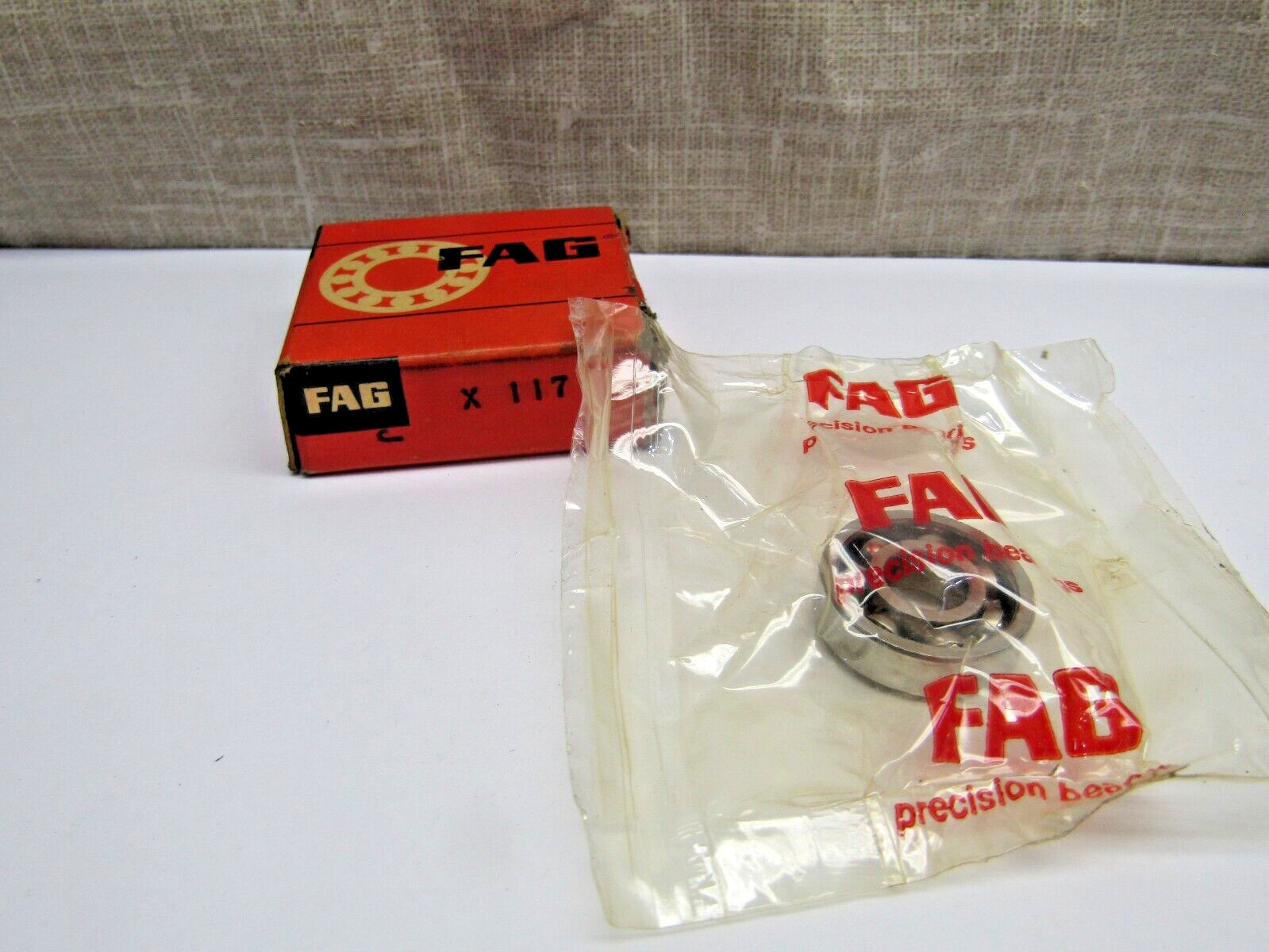 FAG X-117 8mm X 22mm X 6mm Open Bearing