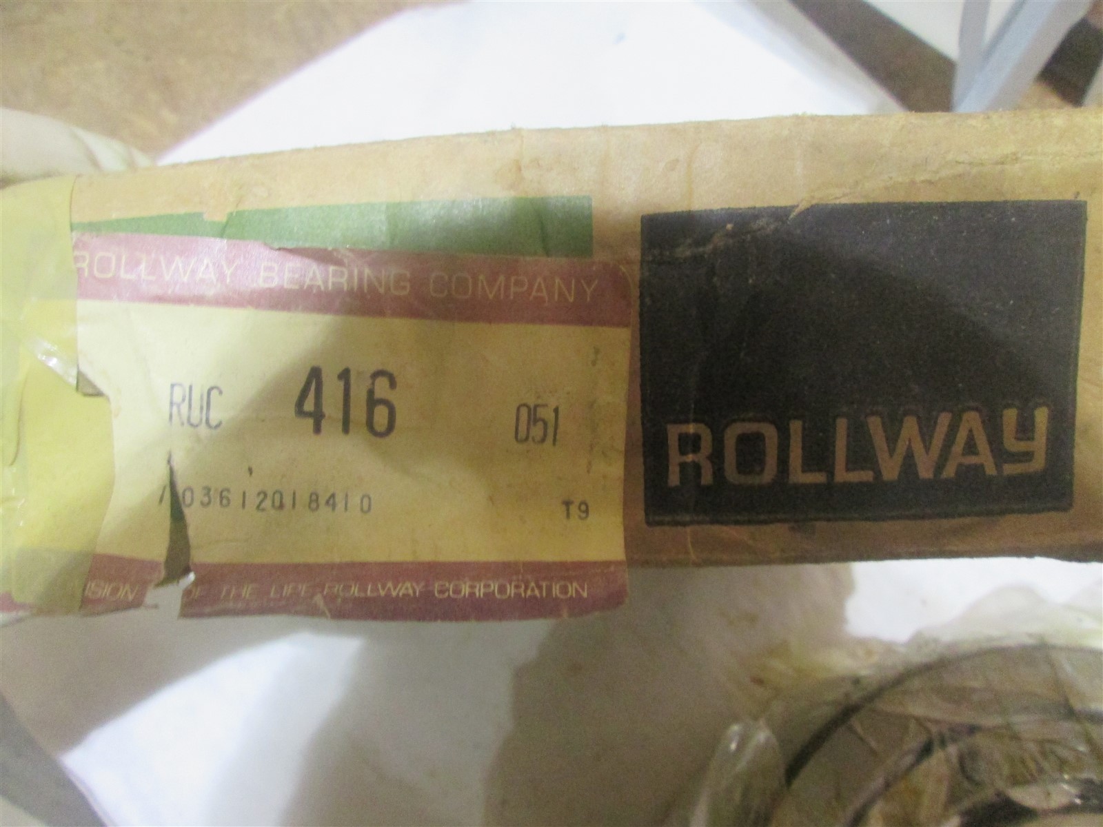 RUC416051 Rollway Cylindrical Roller Bearing “Fits 110H Fuller Air Compressor”
