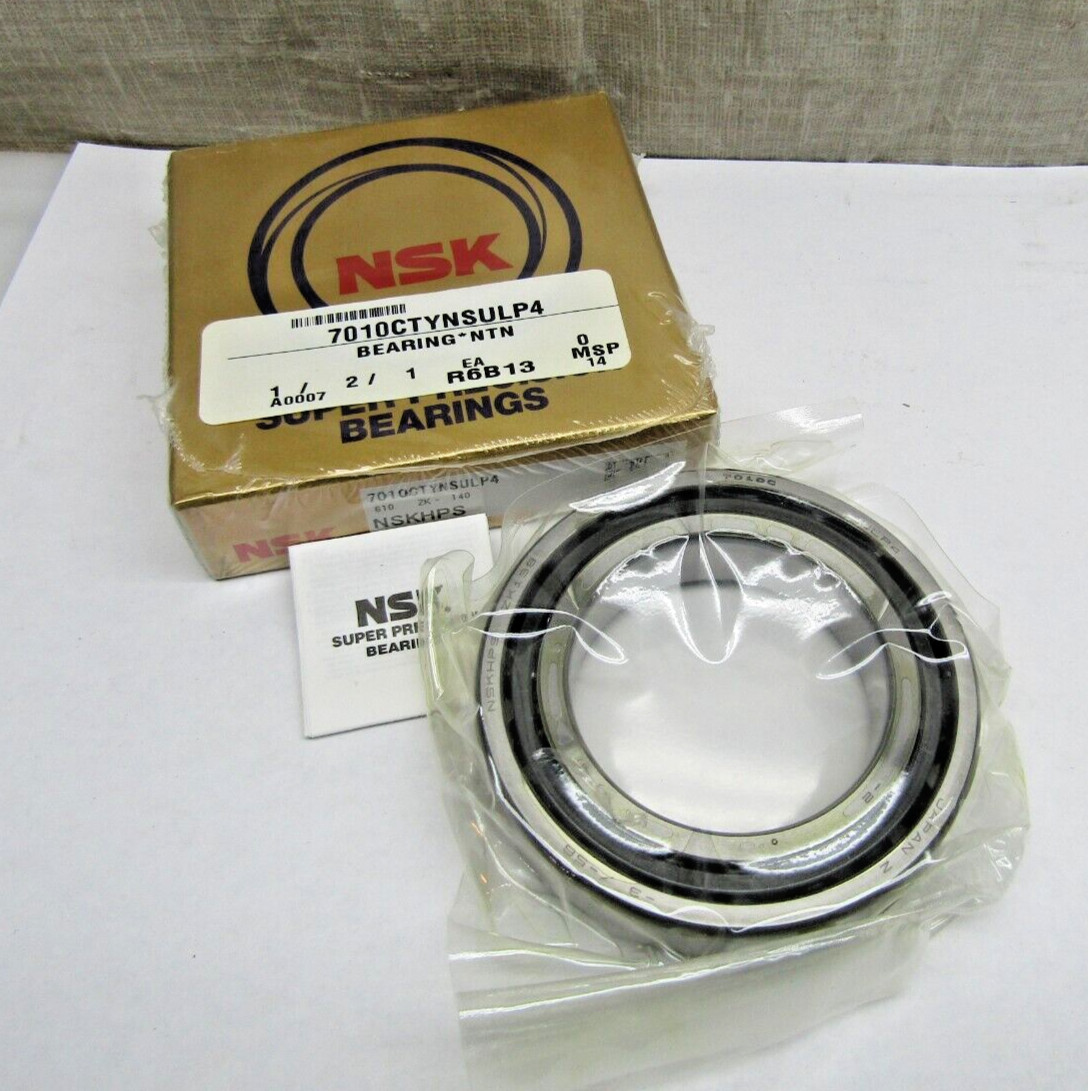 NSK 7010CTYNSULP4 50mm x 80mm X 18mm Precision Bearing Universally Matchable
