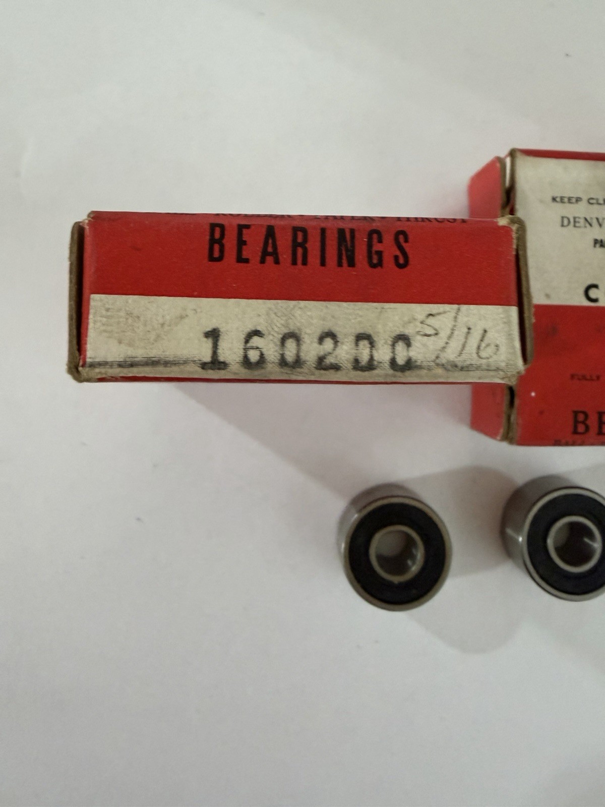 Lot Of 2! IJK 1602DC Bearings