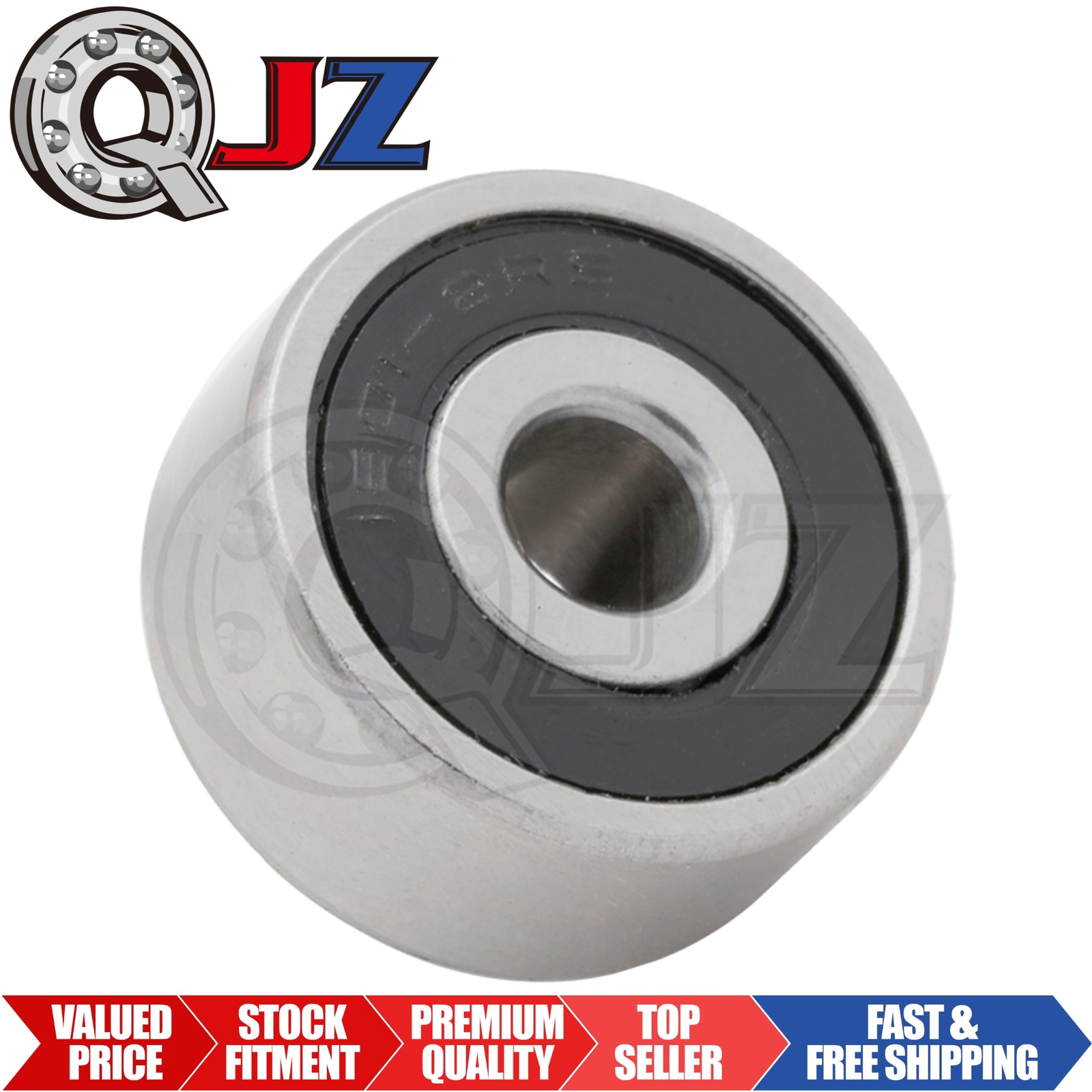 [Qty.1] 1601-2RS Radial/Deep Groove Ball Bearing [3/16″ ID x 11/16″OD x 5/16″ W]