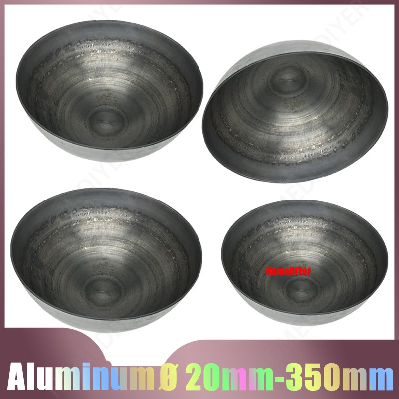 Aluminum Hollow Half Ball Alu Hemispheres Round Half Balls Spheres Ø 20mm-350mm