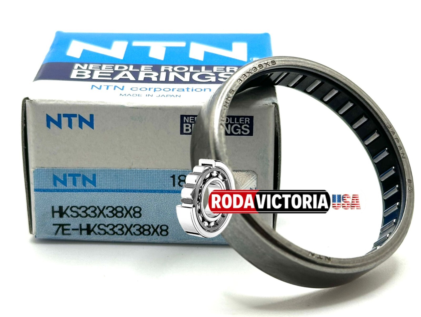 NTN JAPAN HKS33x38x8 NEDDLE BEARING for SUZUKI RM125 RM250