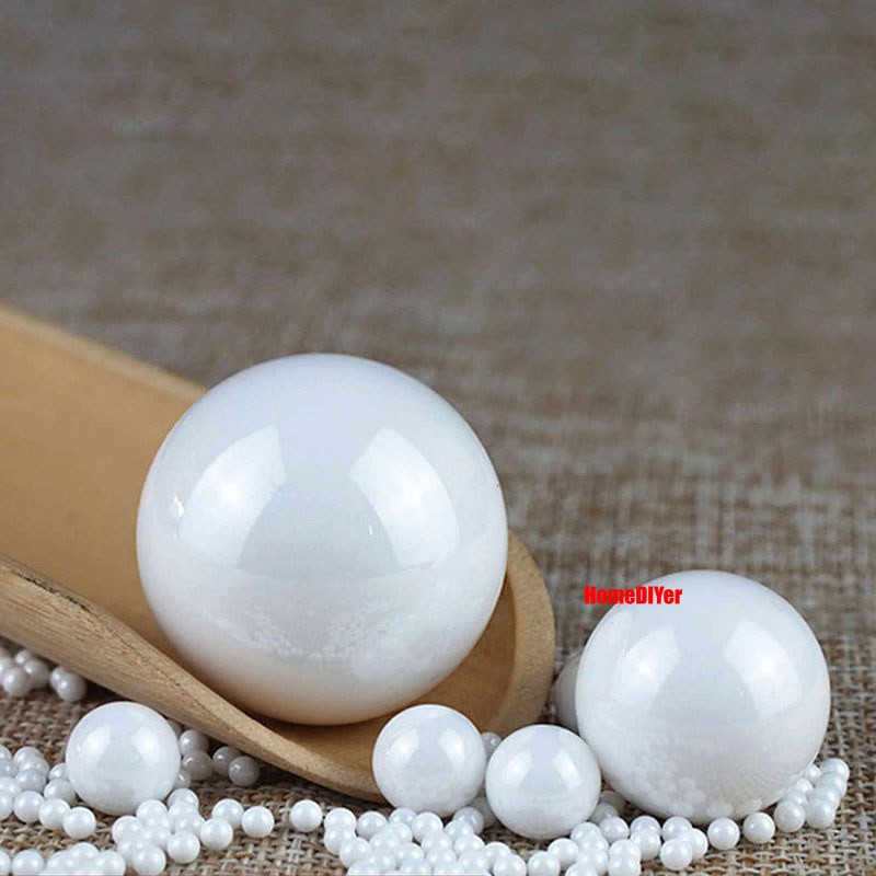 Zirconium Oxide Ceramic Bearing Balls Grade 5 Precision ZRO2 Ball Ø 1mm~31.75mm