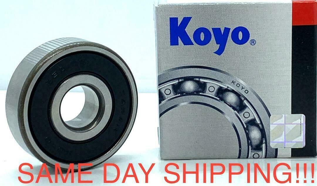 KOYO 6301 2RS C3 DEEP GROOVE BALL BEARING, RUBBER SEALED 12x37x12 mm