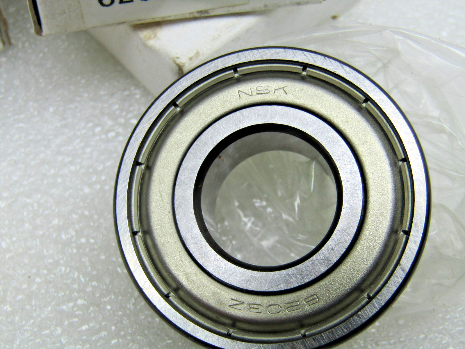 (Lot of 4) NSK 6203-ZZ 17mm X 40mm X 12mm Metal Shielded Bearing