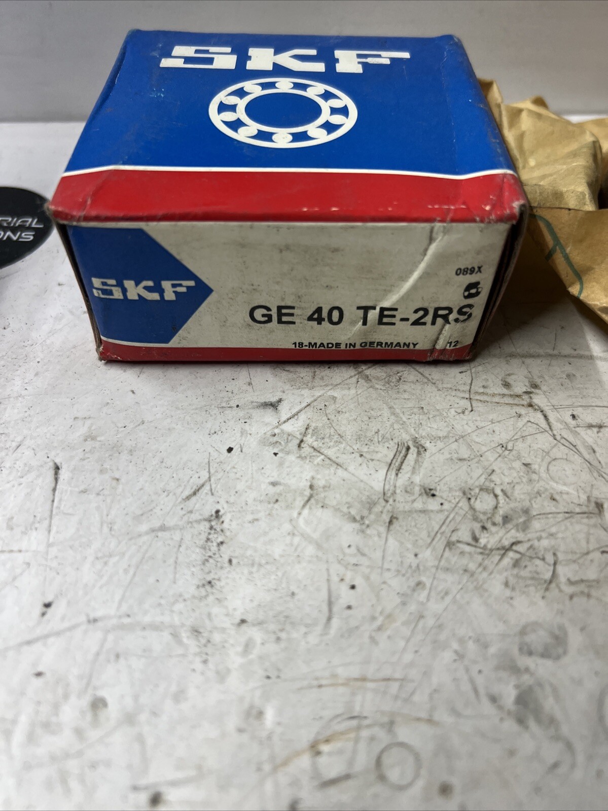 SKF GE 40 TE-2RS Spherical Plain Bearing 40mm Bore Husky HPN219883 New!