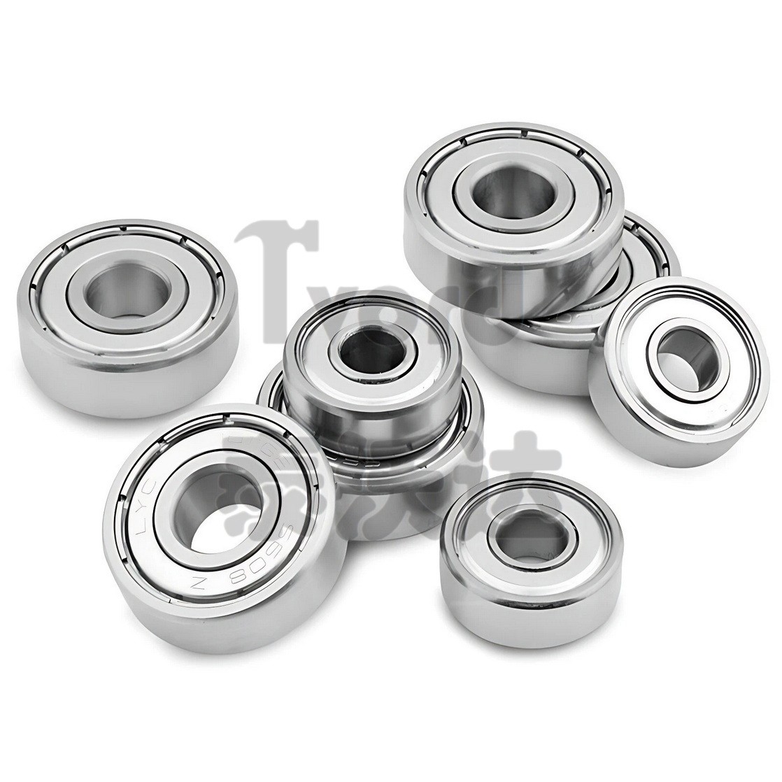 Stainless Steel Deep Groove Ball Bearings Miniature Shielded Bearing ID 2mm-55mm